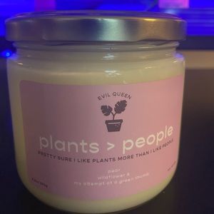Plants > People: Evil Queen Candle